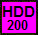 Hard disk max 200 Giga